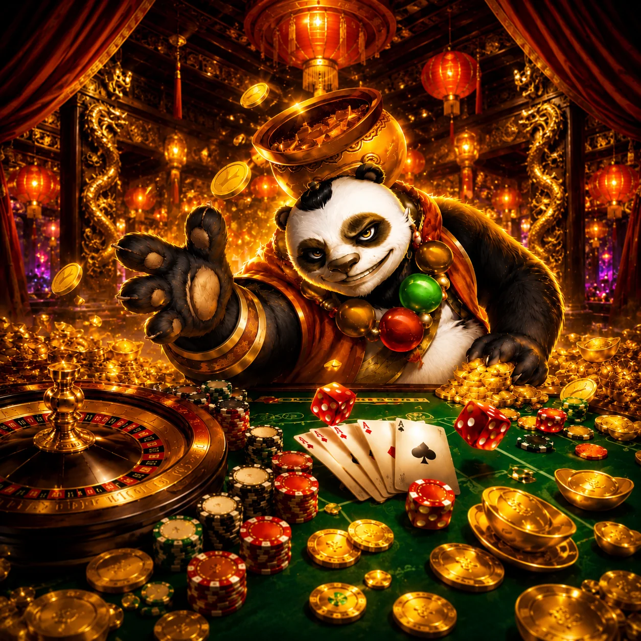 Panda Master Sweepstakes Table Games