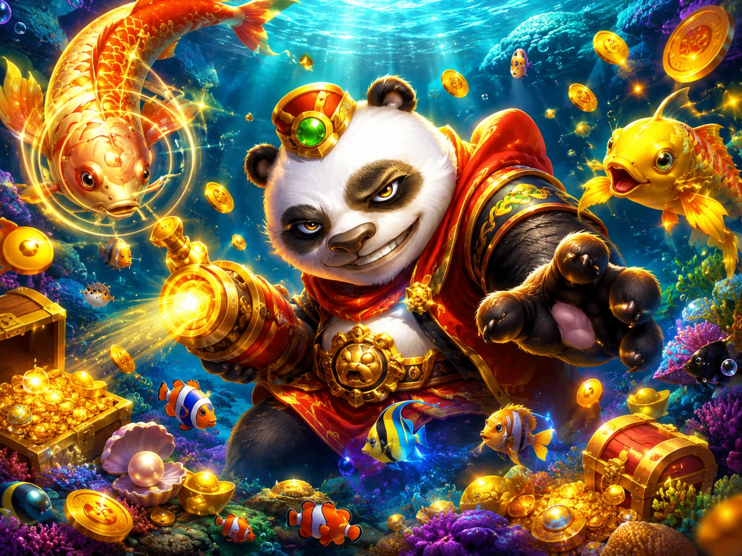 Panda Master Fish Games